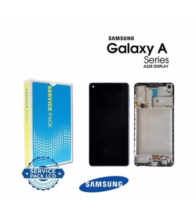 Samsung A225 A22 Lcd Ekran + Dokunmatik Çıtalı %100 Kvk Servis Orjinal