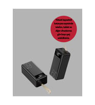 4 Çıkışlı Hızlı Şarj Destekli Taşınabilir Powerbank