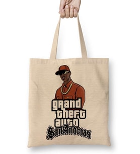 Grand Theft Auto Gta SanAndreas Bez Çanta Uzun Saplı