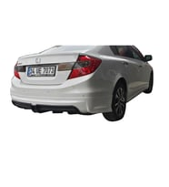 Honda Civic FB7 (2012-2016) Mugen RR Arka Tampon Eki - Difüzör (Plastik)