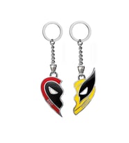 Deadpool & Wolverine Best Friends Sevgili Çift Arkadaşlık Anahtarlık (Çok Renkli)