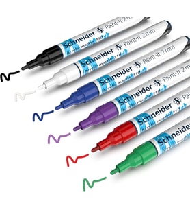 Schneider 310 Akri̇li̇k Marker 2Mm Set/1-120195 6 Li