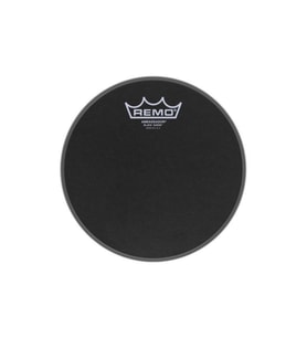 REMO AMBASSADOR® BLACK SUEDE 8 inç Davul Derisi