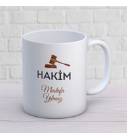 KİŞİYE ÖZEL HAKİM MESLEK KUPA BARDAK