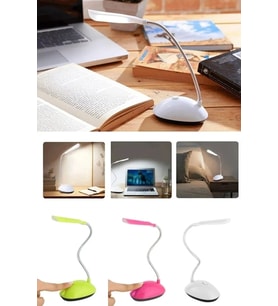 Masa Lambası Spiral Led Kitap Okuma Işığı Pilli Model Led Lamba