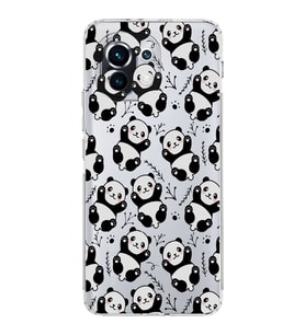 Xiaomi  Mi 11  Kamera Korumalı Kapak Panda Tasarımlı Şeffaf  Kılıf