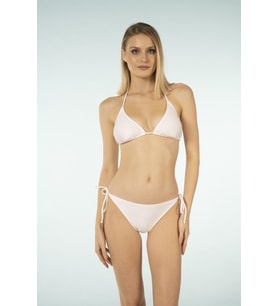 Estiva Üçgen İpli Bikini Takımı - Beyaz