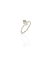 Kadir Jewellery 925 Ayar Gümüş Kaplama Zirkon Taşlı Kadın Minimal Yüzük