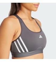 Adidas IU1708 Pwrct Ms 3S Bra Kadın Sporcu Sütyeni (Gri)