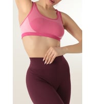 DoReMi Seamless Spor Büstiyer (Pembe)