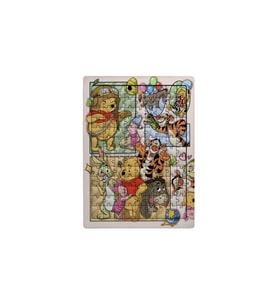 Ghostbastır Design Winnie The Pooh 99 Parça Ayaklı Puzzle – Dekoratif Çocuk Yapbozu 027