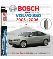 Bosch Aerotwin Muz Silecek Takımı Volvo S80 2003-2006 ile uyumlu