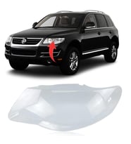 Vw Touareg 2007-2010 Far Camı Sol Xenon 7L6941039Cam