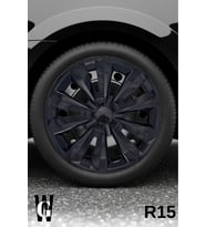 Chevrolet Cruze 15 İnç Jant Kapağı (4 ADET) Siyah S109