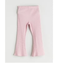 LCW Kids Pembe Beli Lastikli Kız Çocuk Tayt