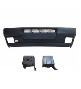 1993-2001 Fiat Uno Ön Tampon Siyah (Sis Delikli Sx Tipi Bağlantı Braketleri İle Birlikte) (Adet) (Oe