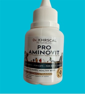 Kuşlarınızın Sağlığı İçin Pro Aminovit 50 ml