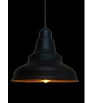 Retro Metal Sarkıt Avize Rustik Tekli Sarkıt Siyah Cafe Mutfak Aydınlatma (Burnt Olive)