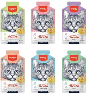 Karışık Aromalı Kedi Çorbası (50GR X 6 Adet) Sıvı Kedi Ödülü