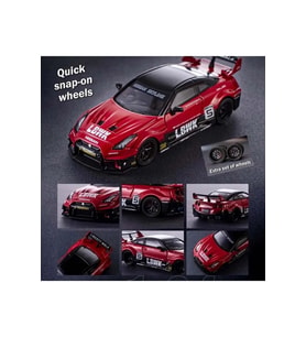 CM 164 Nissan 35GT-R LB Silhouette Works Gt Red Black CM64-35RR-01