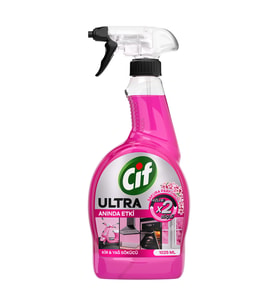 ŞeyliŞeyler - Cif Sprey Ultra Anında Etki Sakura Kir ve Yağ Çözücü 1025 ml 1 Adet
