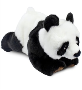Animals of The World Panda Kukla Peluş Oyuncak (Kazayaği Siyah Beyaz)