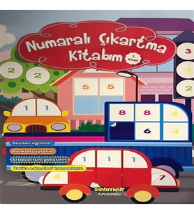 Numaraları Çıkartma Kitabım (4 Takım)