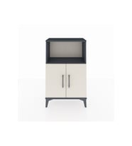 Arges Komodin 2 Raflı 2 Kapaklı 60x30x96 Antrasit-Aytaşı