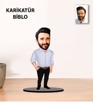 Kisiye Özel Müdür Karikatür Biblo KB18