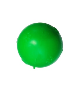 Kardelen Termoplastik Pati Desenli Köpek Oyun Topu S 4.5 CM (Yeşil)