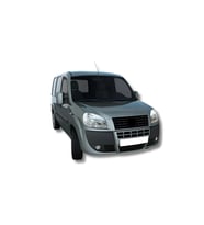 Fiat Doblo Uyumlu Krom Far Çerçevesi 2006-2010 2 Parça P.Çelik