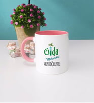 Gıda Mühendisi Kupa Bardak Pembe