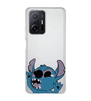 Redmi Mi 11T/Mi 11T Pro Uyumlu Stitch Desenli Şeffaf Telefon Kılıfı