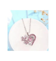 Butterfly Heart Kalp & Kelebek 925 Ayar Gümüş Kadın Kolye Zarif & Işıltılı Tasarım