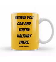 Theodore Roosevelt Quotes Gifts   Vintage Retro Rainbow Style Kupa Bardak Porselen