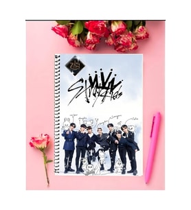 Stray Kids (hyujin,felix,bang Chan,lee Know,ı.n,han,kim Woo-jin,changbin,seungmin) Defter 1ad.a5 Boy