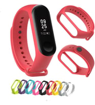 Xiaomi Mi Band 2 ile uyumlu Saat Kayışı Ent Kaliteli Mi Band 2 ile uyumlu Spor Saat Mi Band 2 kayış Kontrast Renkli Termoplastik Mi Band 2 kayış