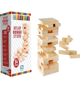 Ahşap Denge Oyunu Küçük Boy