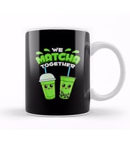 Cute & Adorable We Matcha Together Food Pun Kupa Bardak Porselen