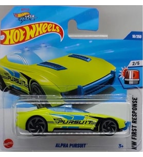 Hot Wheels Tekli Arabalar Alpha Pursuit HYW71 (First Response) (Renksiz)