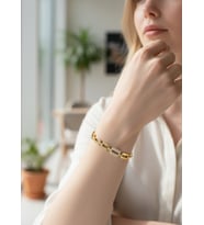 Xuping Gold Taşlı Halka Bileklik - 26xpb41