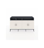 Kronos Konsol 6 Raflı 4 Kapaklı 176x59x99 Antrasit-Aytaşı/Antrasit