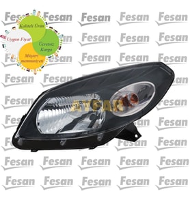 Ayfar Dacia Sandero Sağ Ön Far 20112013 N11.203