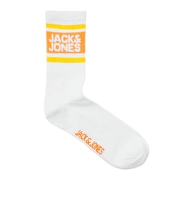 JACK&JONES JACLOGO STRIPE TENNIS SOCK 12250750 (Turuncu)