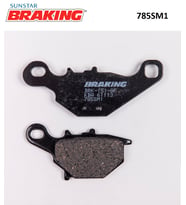 YARI METALİK ÖN FREN BALATASI / SUZUKI / AN125 / 125cc / ÖN  / 1994-1995-1996-19