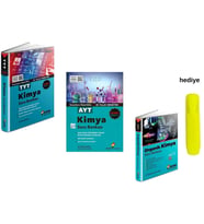 Aydın Yayınları TYT AYt Kimya Konu Özetli Soru Bankası 3 Kitap