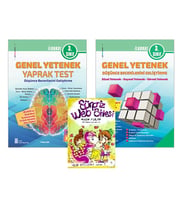 Ata 3.Sınıf Genel Yetenek Yaprak Test+Genel Yetenek Düşünce Becerilerini Geliştirme (Beyaz)