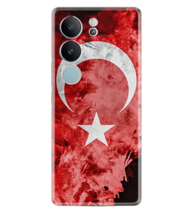 Vivo V29 Kılıf Desenli Silikon Şanlı Türk Bayrağı 3 1395