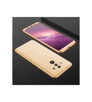 Huawei Mate 10 Pro Uyumlu Kılıf Zore Ays Kapak (Gold)