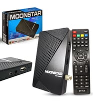 MOONSTAR MS-3000 UYDU ALICI MİNİ FULL HD BLUETOOTH KUMANDA DAHİLİ WIFI YOUTUBE IPTV